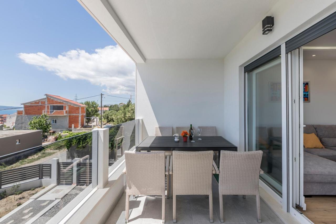 Luxury Villa La Nonna Ana - Heated Pool, Sea View, Near Split Kaštela Eksteriør billede