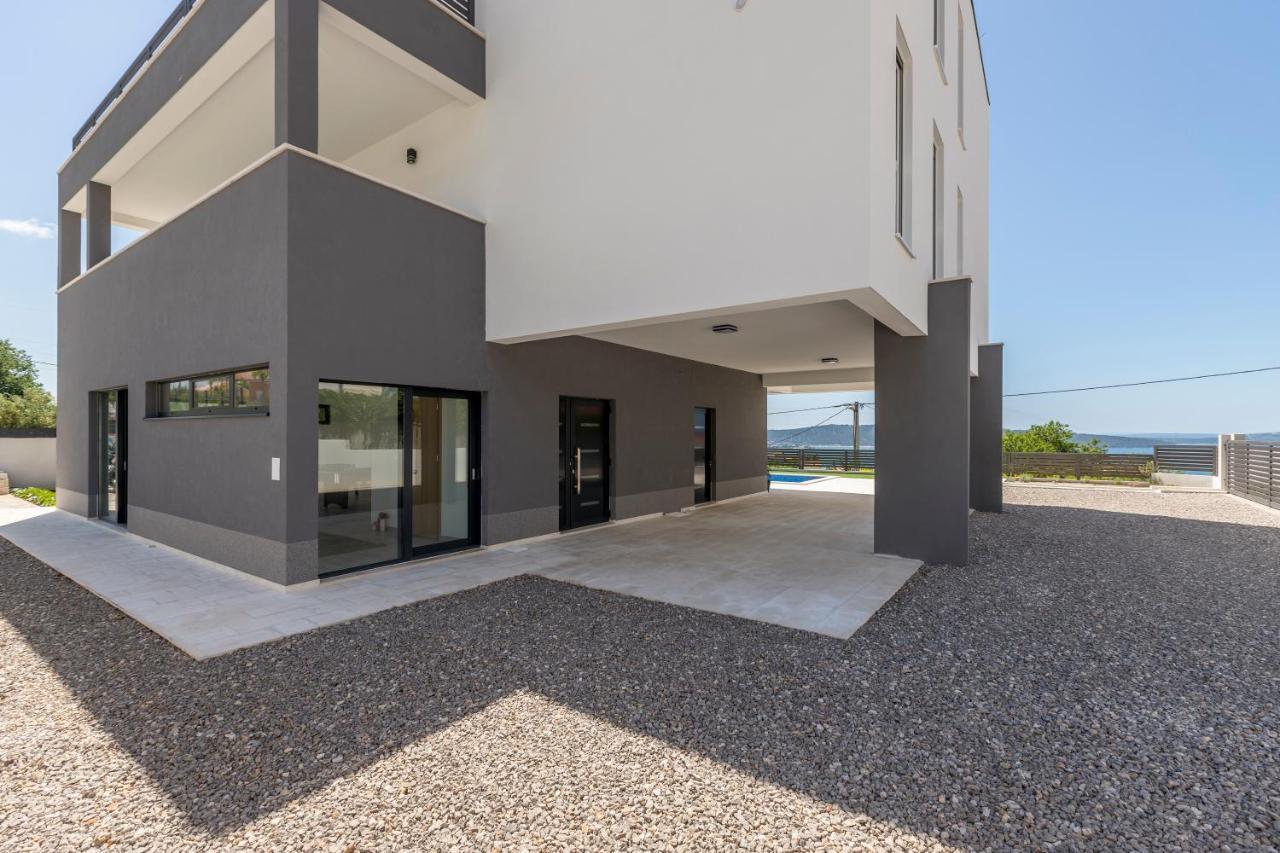 Luxury Villa La Nonna Ana - Heated Pool, Sea View, Near Split Kaštela Eksteriør billede