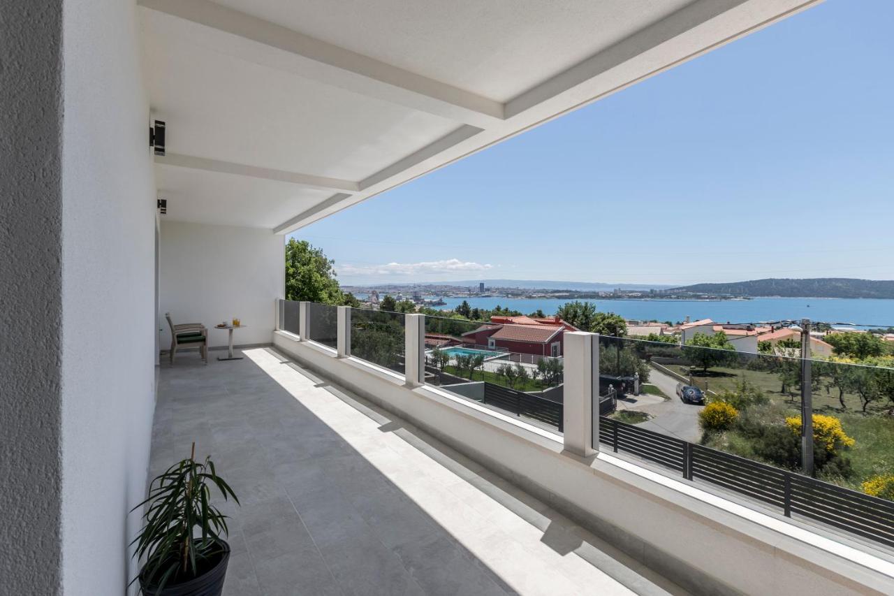 Luxury Villa La Nonna Ana - Heated Pool, Sea View, Near Split Kaštela Eksteriør billede