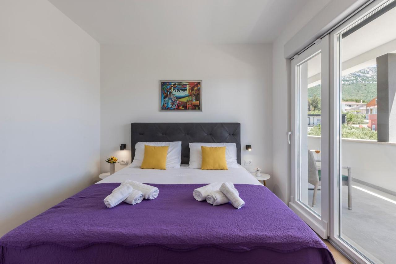 Luxury Villa La Nonna Ana - Heated Pool, Sea View, Near Split Kaštela Eksteriør billede