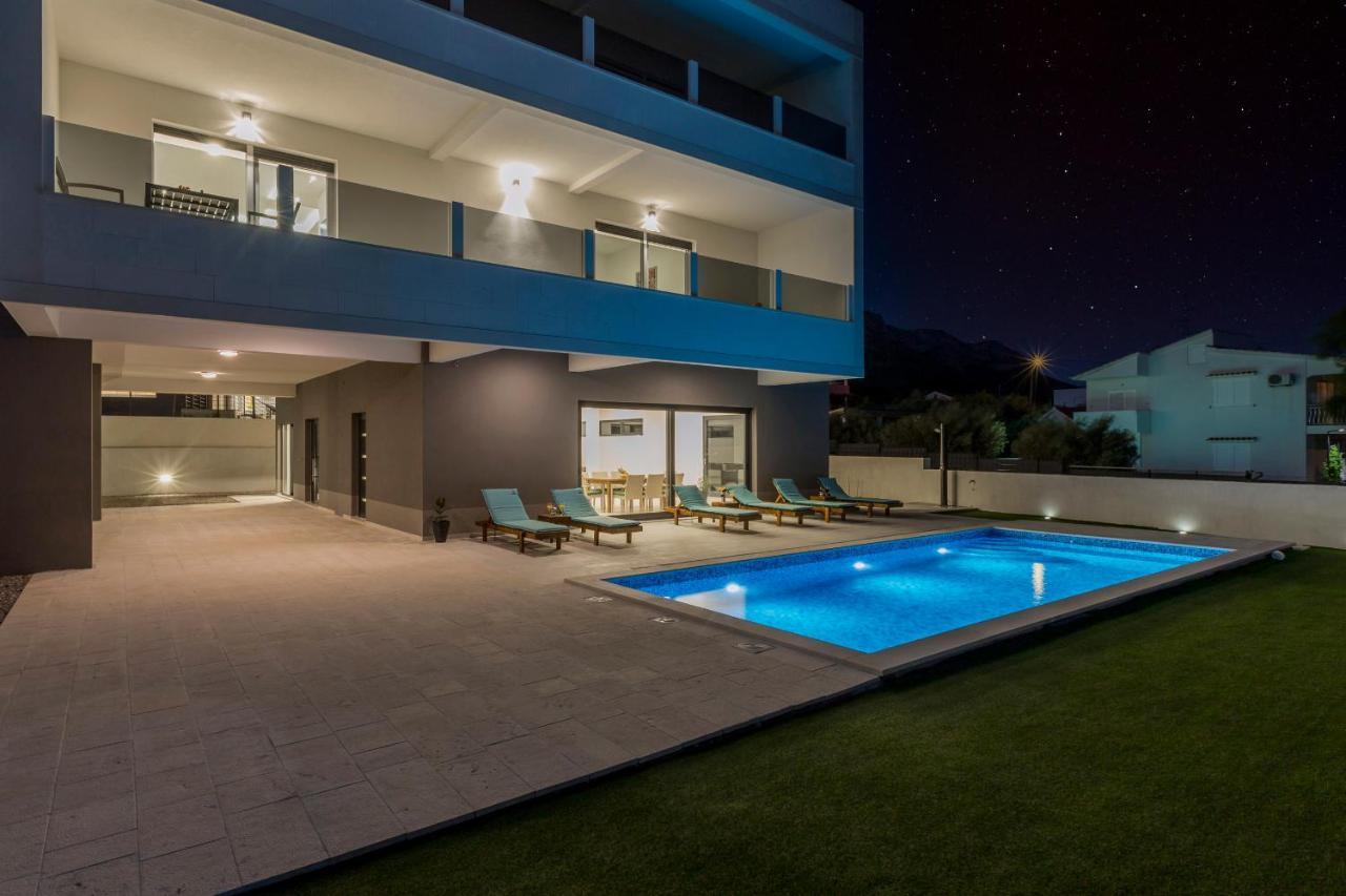 Luxury Villa La Nonna Ana - Heated Pool, Sea View, Near Split Kaštela Eksteriør billede