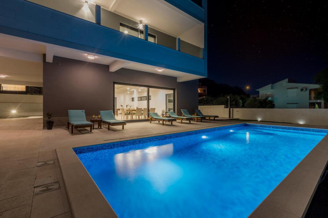 Luxury Villa La Nonna Ana - Heated Pool, Sea View, Near Split Kaštela Eksteriør billede