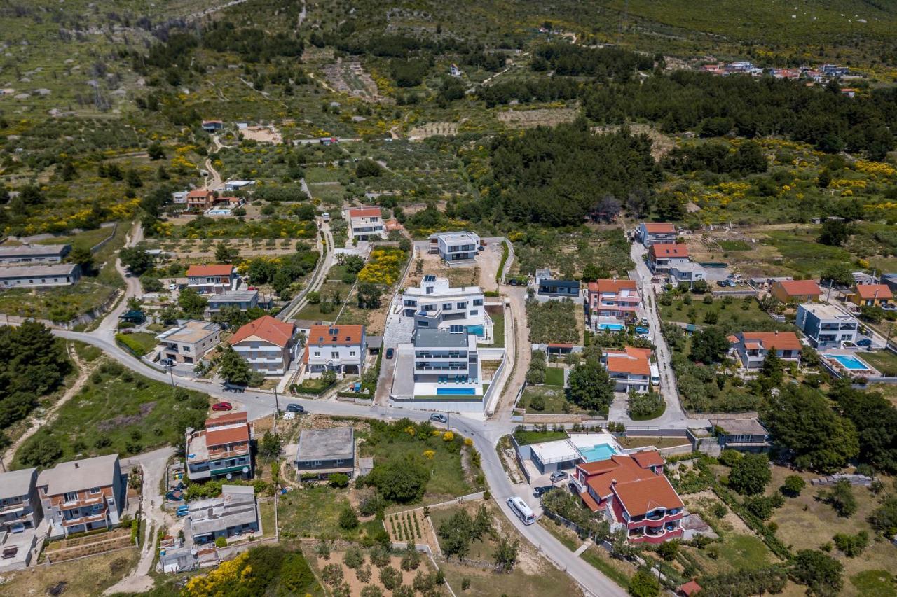 Luxury Villa La Nonna Ana - Heated Pool, Sea View, Near Split Kaštela Eksteriør billede